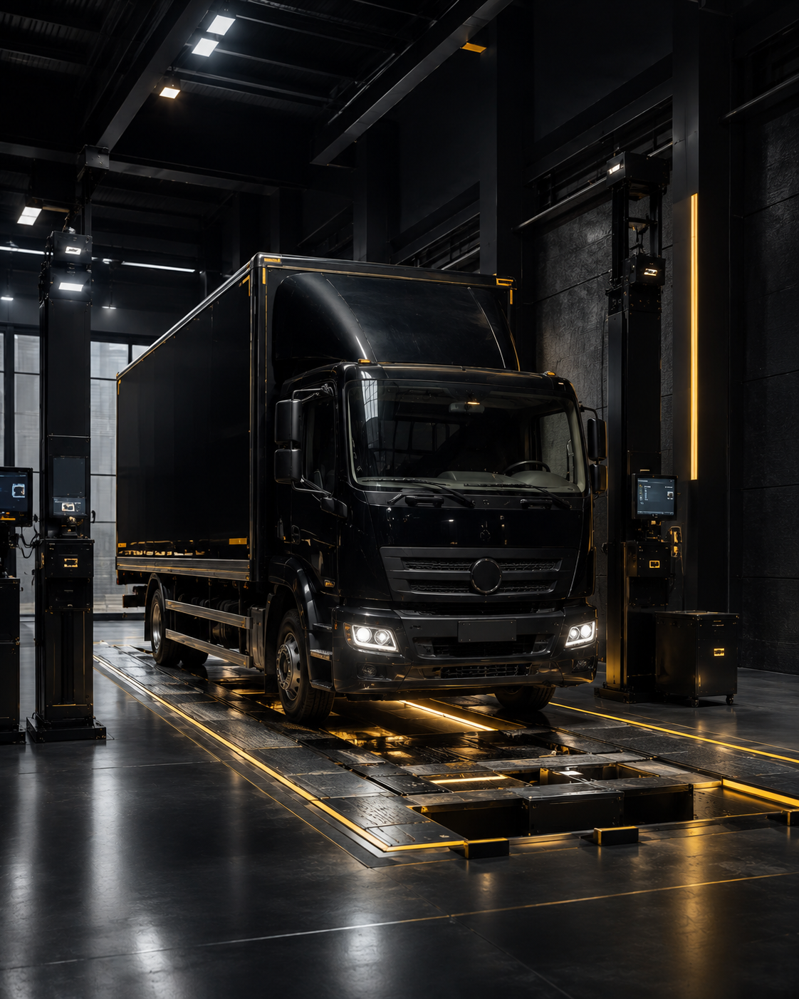 Commercial Vehicle Inspection at Beriman Gold